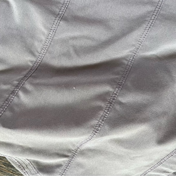 Lululemon Athletica lavender purple lace rival skirt skort with short 10 FLAW - Picture 5 of 15